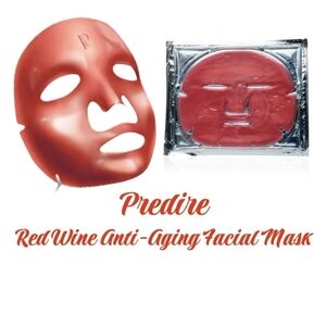 Predire Red Wine Anti-Aging Facial Mask - Red